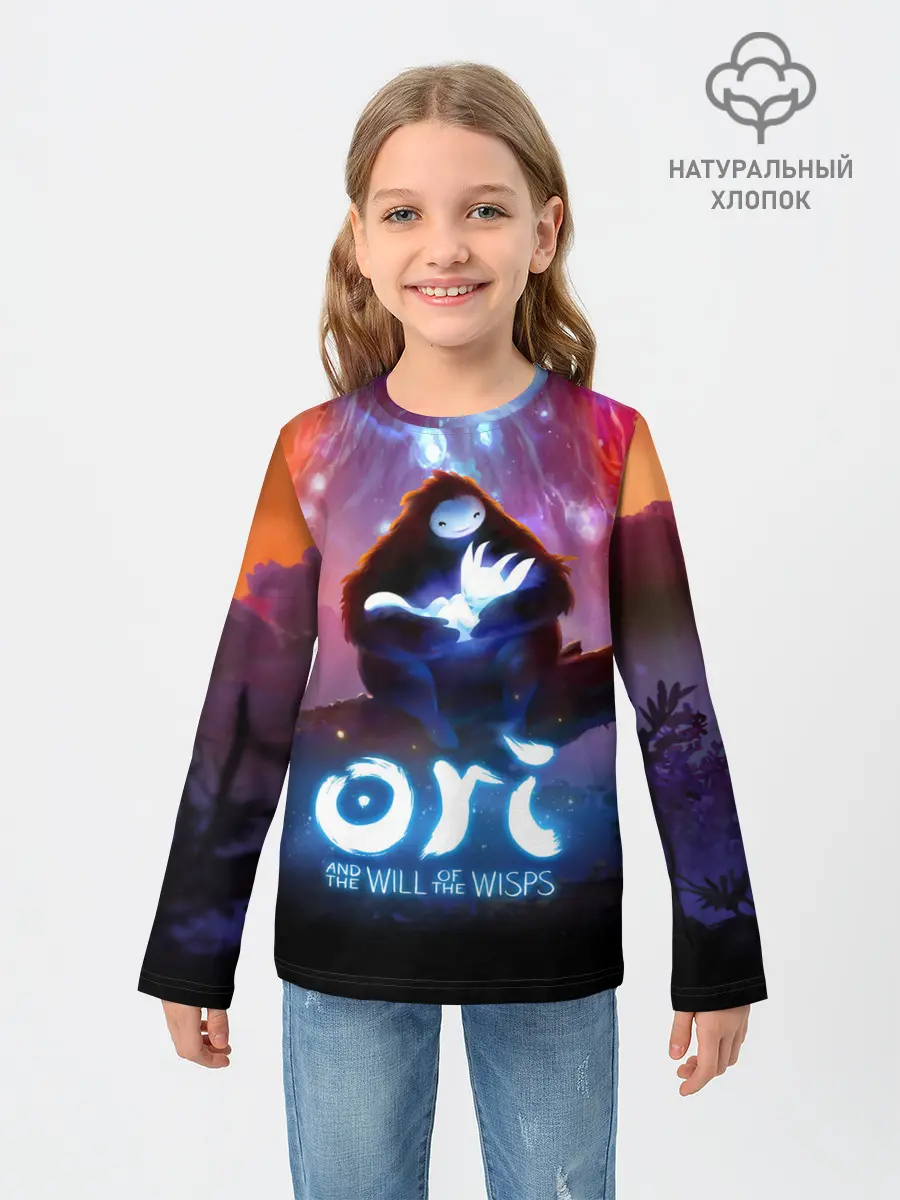 Детский лонгслив / Ori and the Will of the Wisps