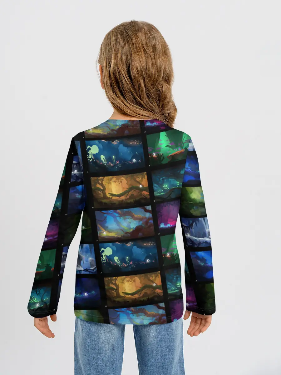 Детский лонгслив / Ori and the Will of the Wisps