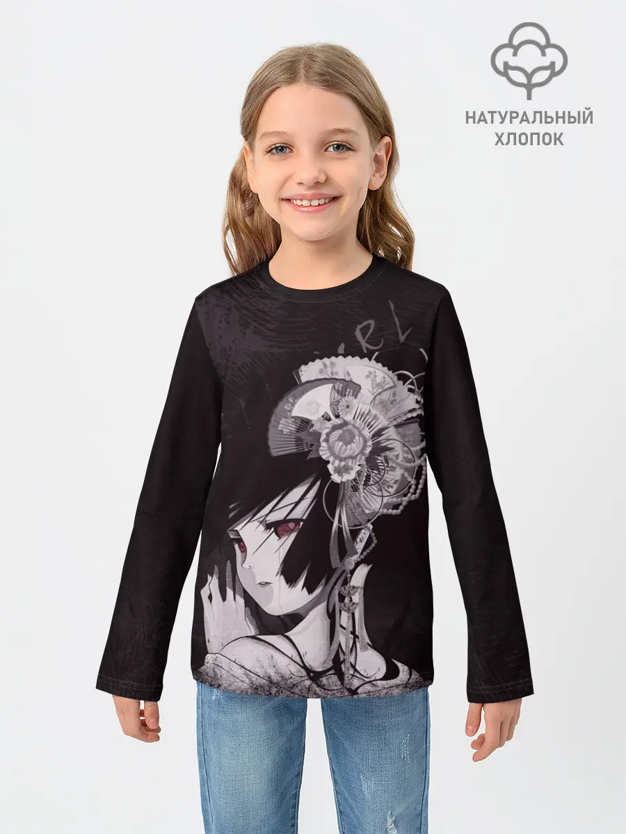 Детский лонгслив / Адская девочка Энма Ай