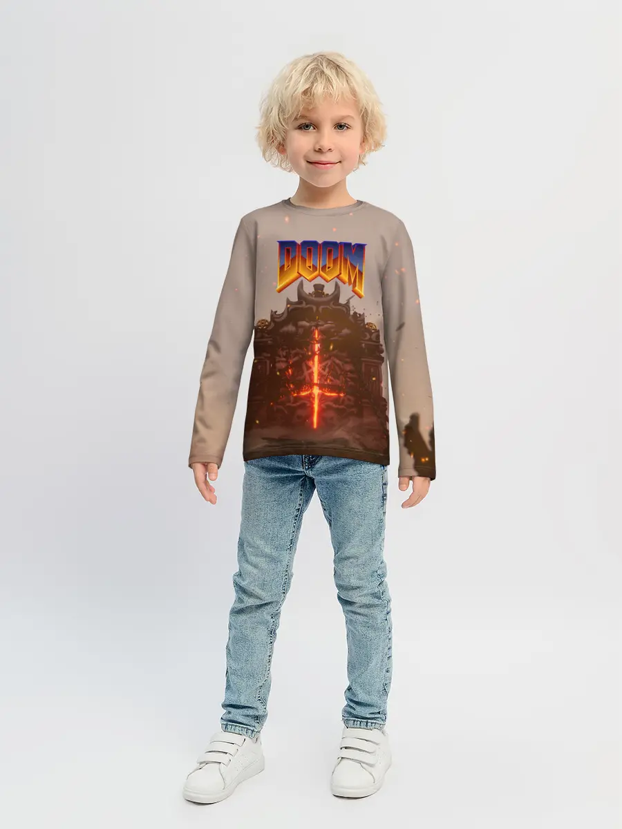 Детский лонгслив / DOOM | ДУМ