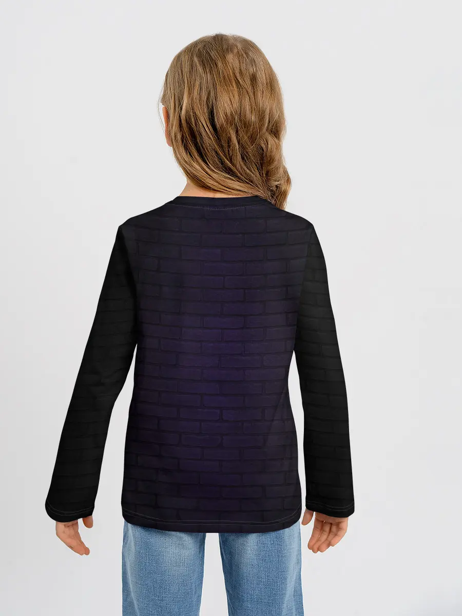 Детский лонгслив / UNDERTALE PURPLE HEART