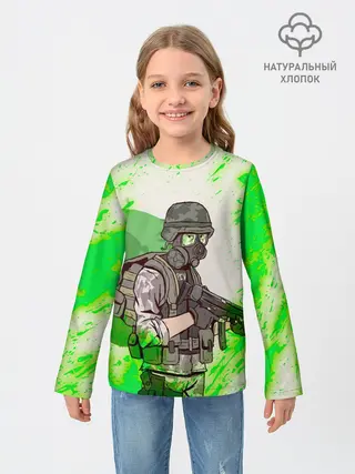 Детский лонгслив / Opposing Force | HL