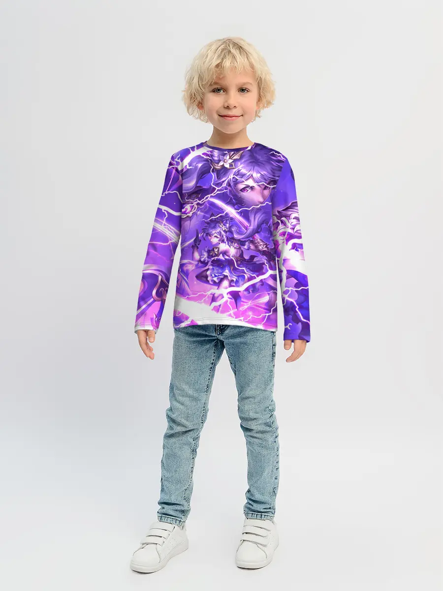 Детский лонгслив / Баал | Genshin Impact | Геншин Импакт