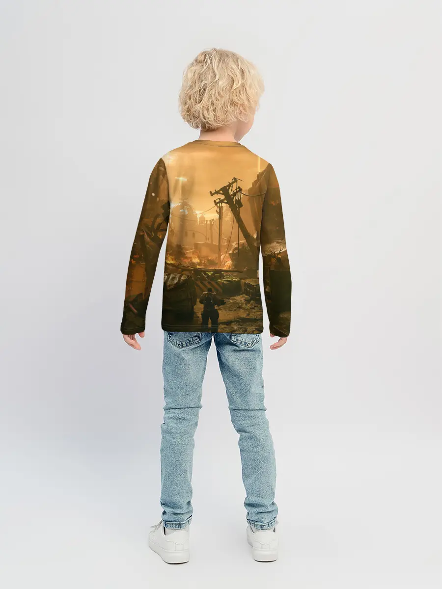 Детский лонгслив / GEARS OF WAR | ШЕСТЕРЕНКИ