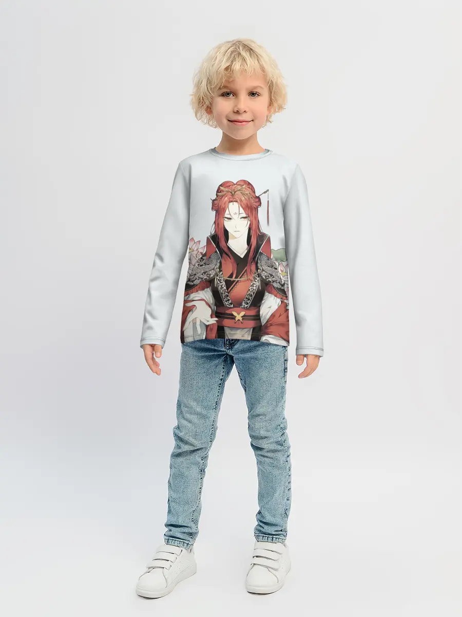 Детский лонгслив / Хон Лион Облачный цветок