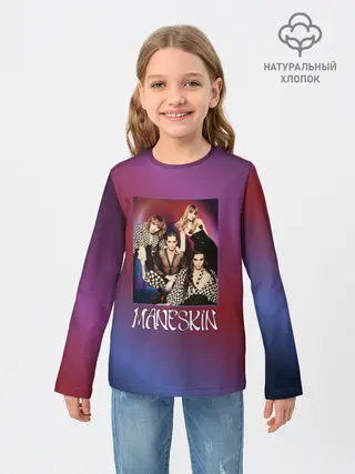 Детский лонгслив / Maneskin forever