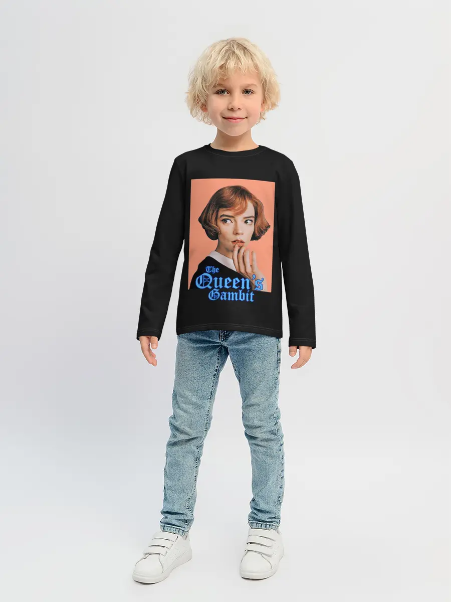 Детский лонгслив / Милая королева
