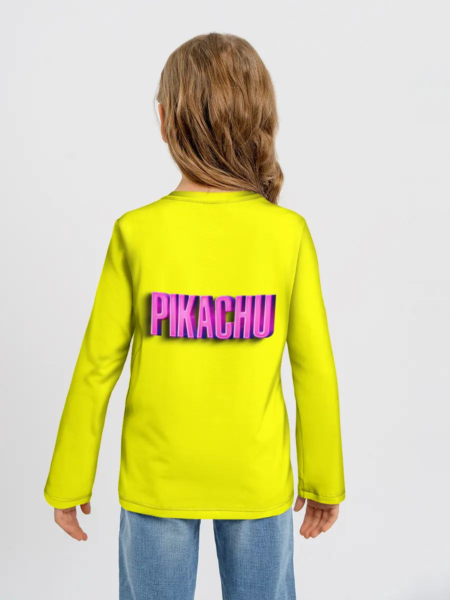 Детский лонгслив / ПИКАЧУ | PIKACHU