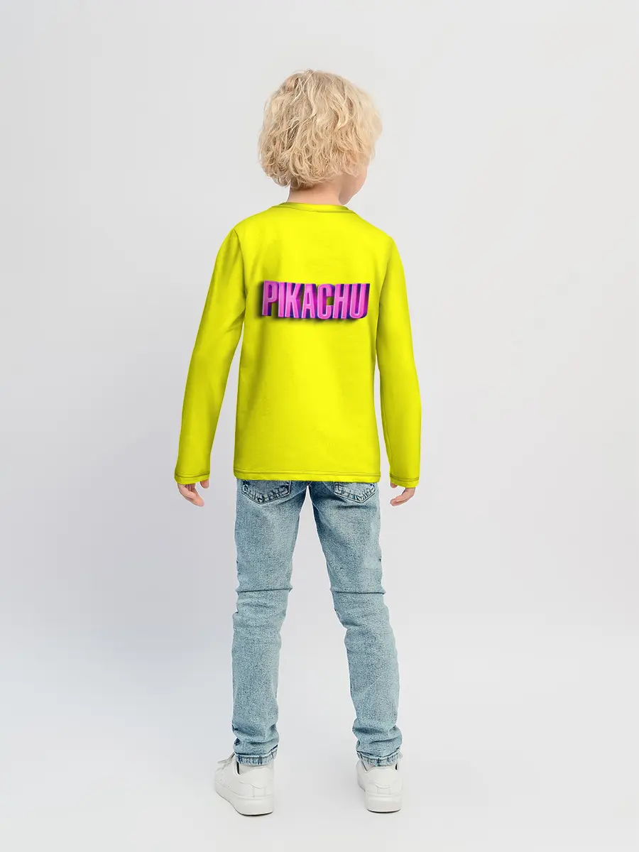 Детский лонгслив / ПИКАЧУ | PIKACHU