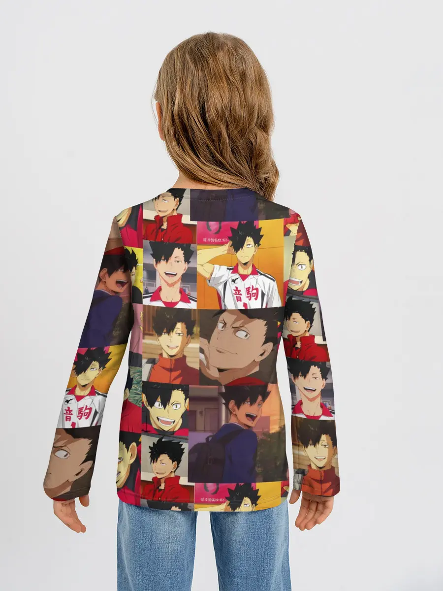 Детский лонгслив / КУРОО ТЕЦУРО / TETSURO