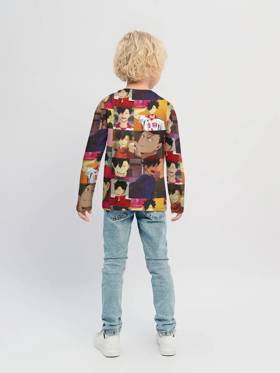 Детский лонгслив / КУРОО ТЕЦУРО / TETSURO