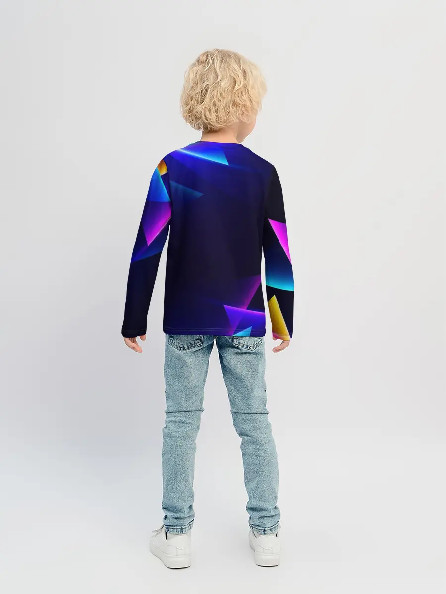 Детский лонгслив / КУРОО ТЕЦУРО / TETSURO / NEON