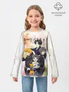 Детский лонгслив / Корзинка фруктов персонажи