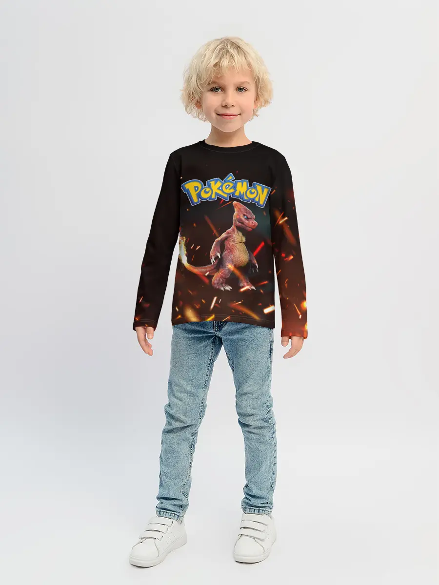 Детский лонгслив / Charizard | Pokemon