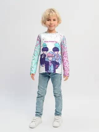 Детский лонгслив / Рейген | Кагеяма | Моб 100