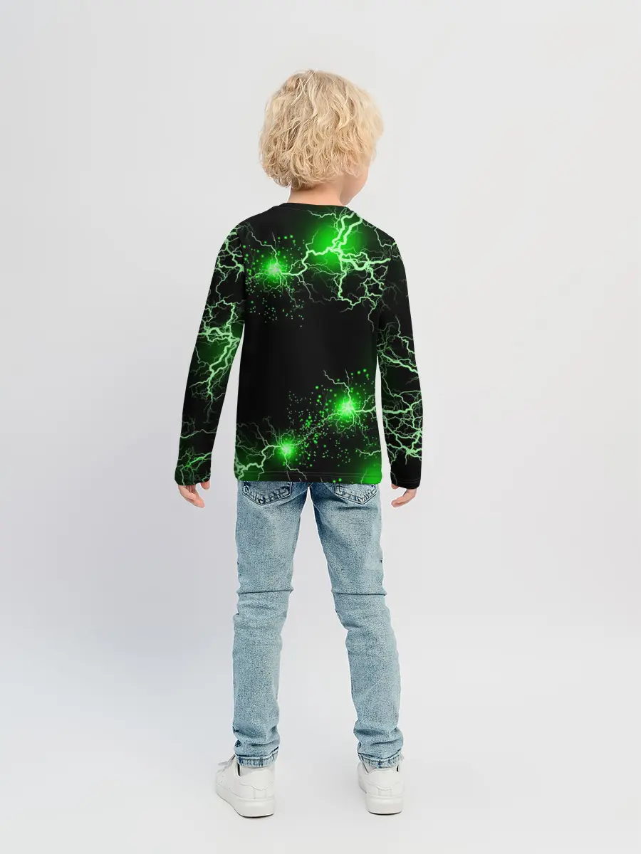 Детский лонгслив / S.T.A.L.K.E.R. NEON МОЛНИЯ