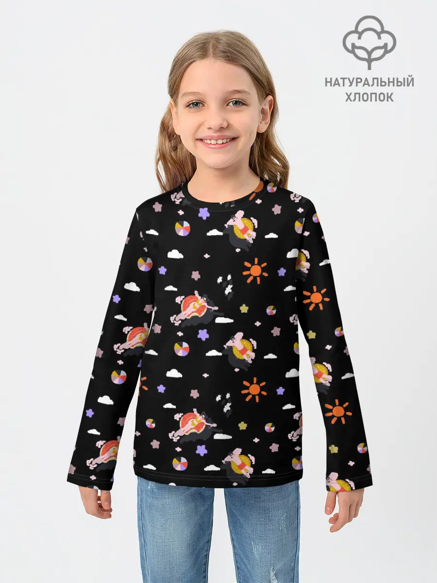 Детский лонгслив / отпуск