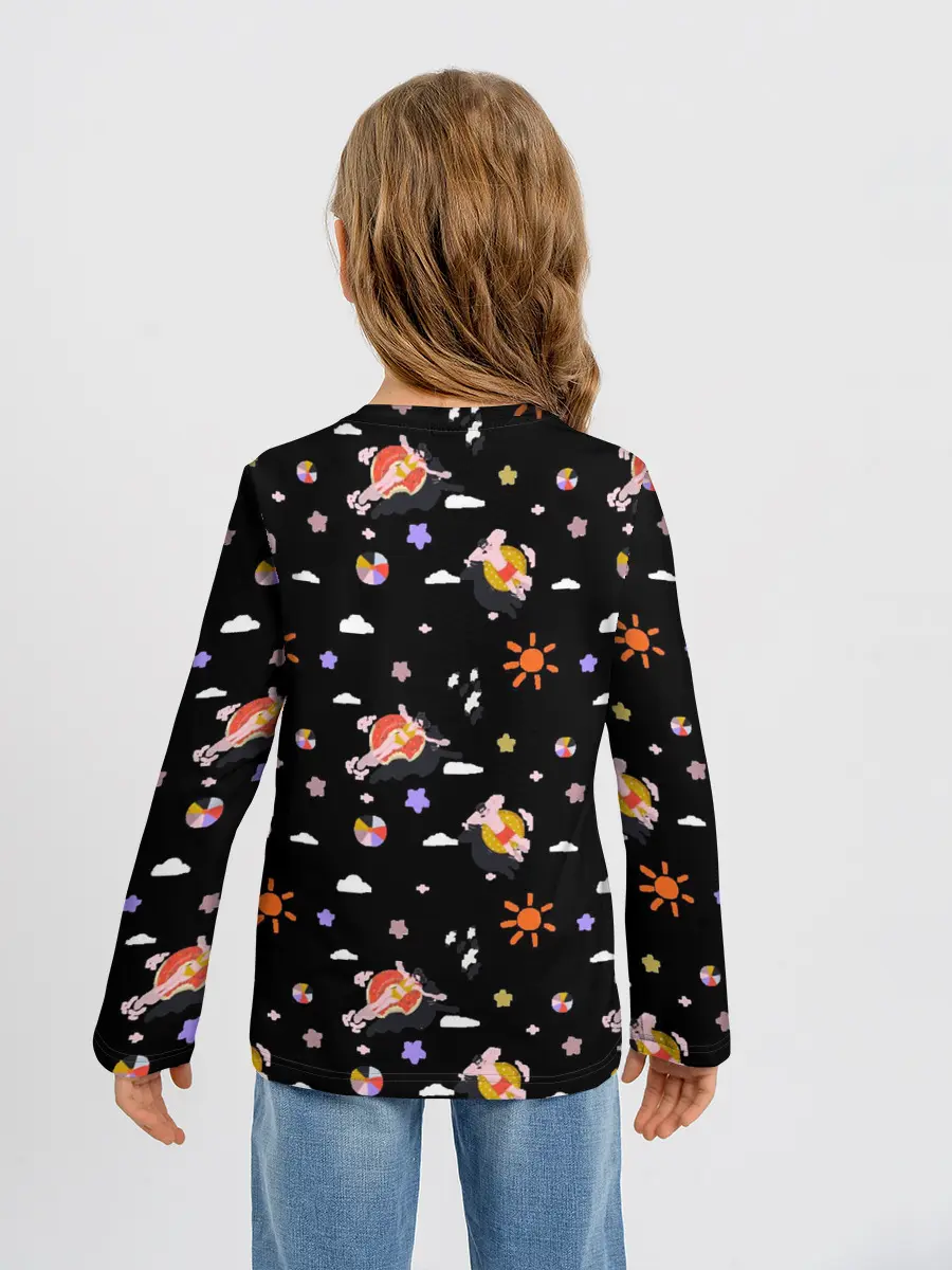 Детский лонгслив / отпуск