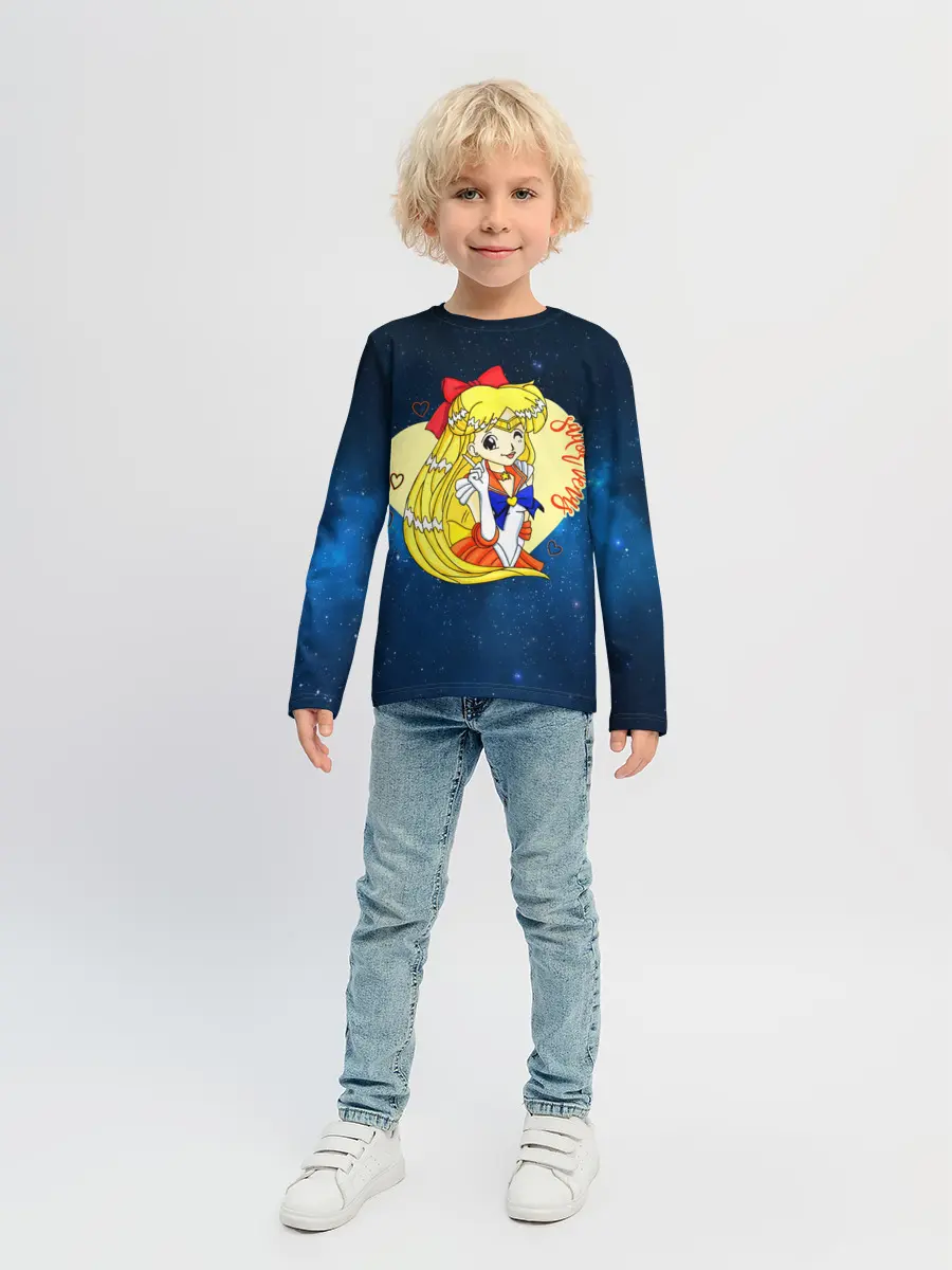 Детский лонгслив / Сейлор Мун | Космос