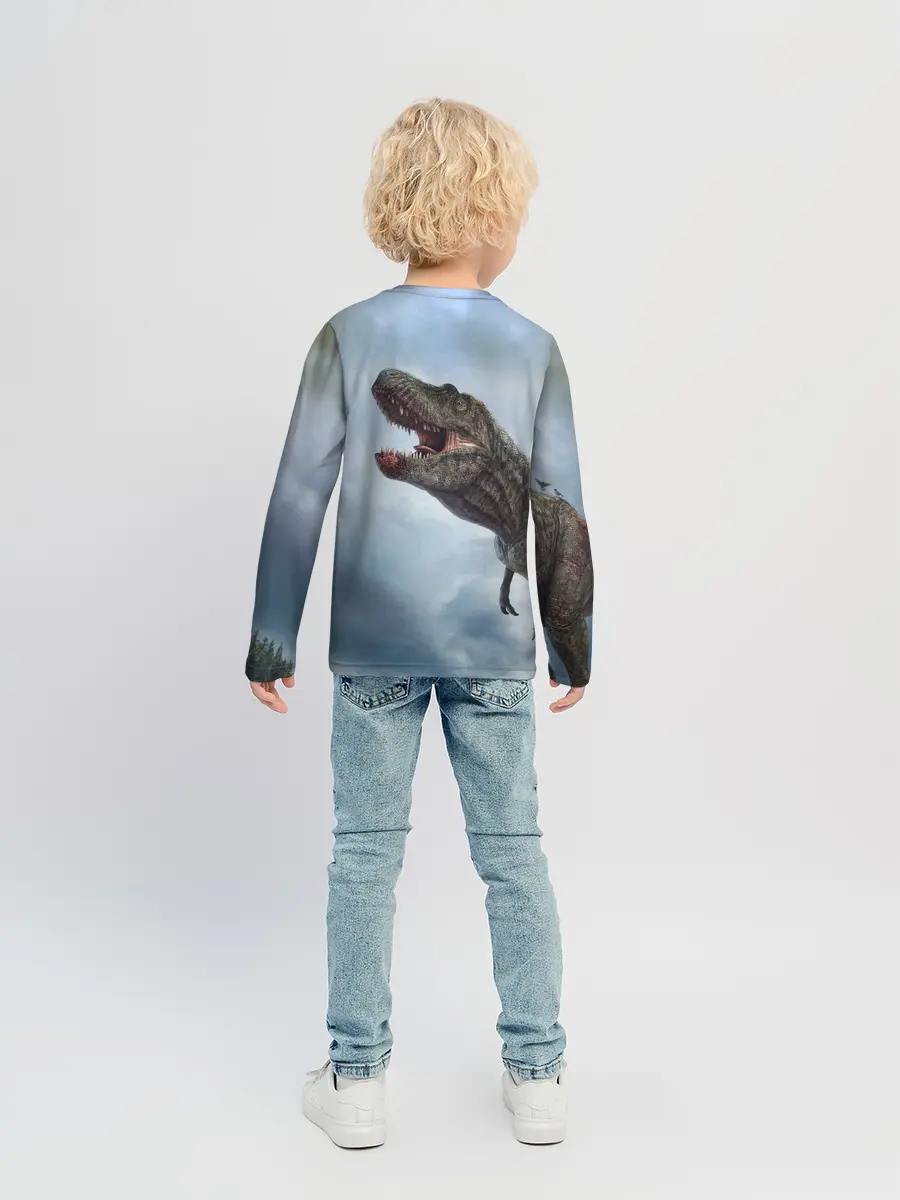 Детский лонгслив / Jurassic World | Мир Юрского периода