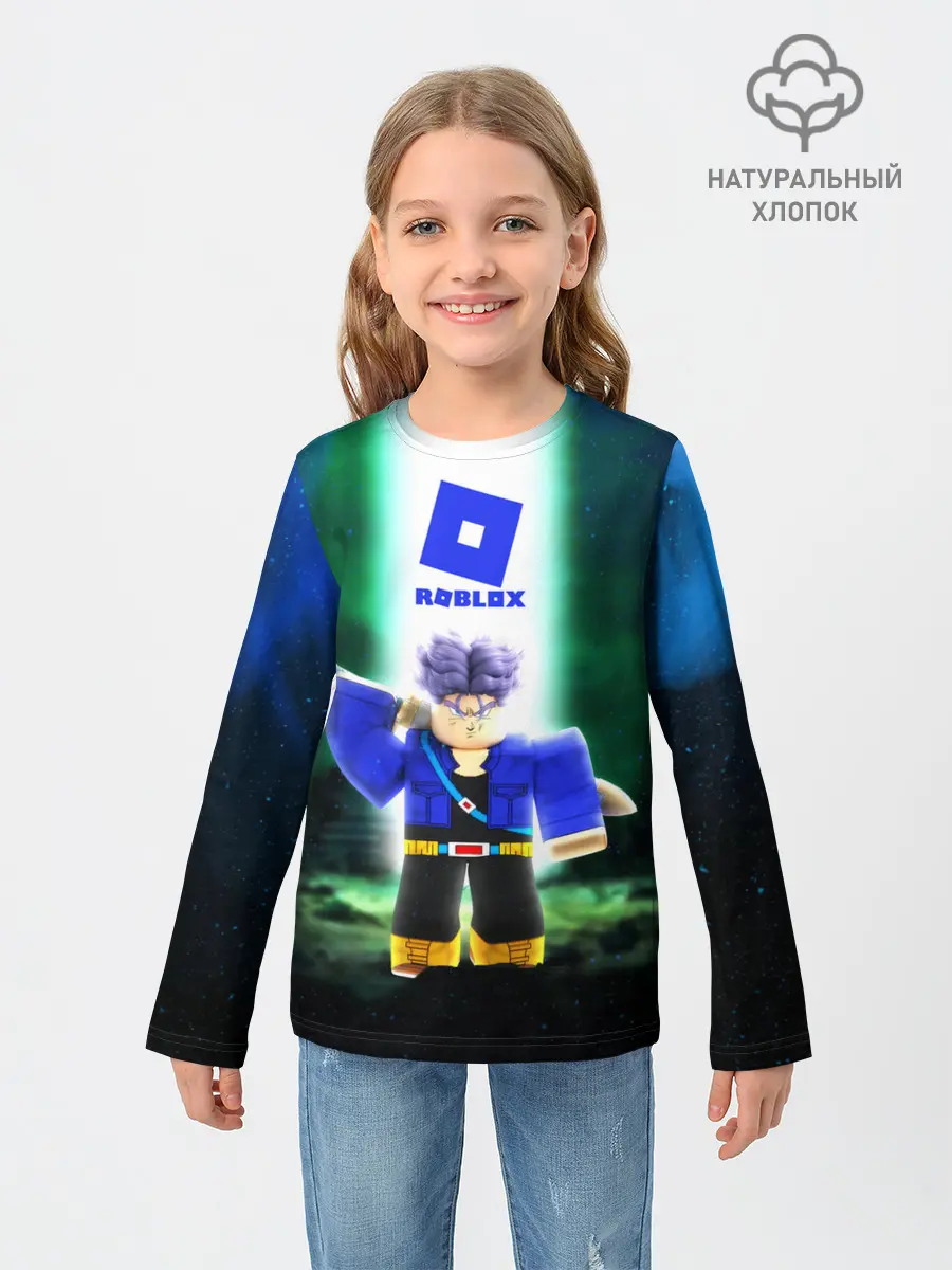 Детский лонгслив / DRAGONBALL | ROBLOX | РОБЛОКС
