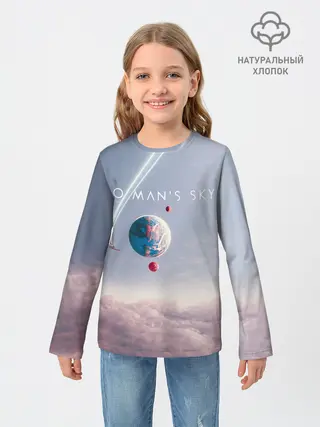 Детский лонгслив / No mans sky