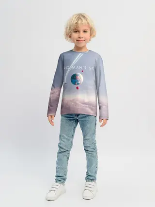 Детский лонгслив / No mans sky