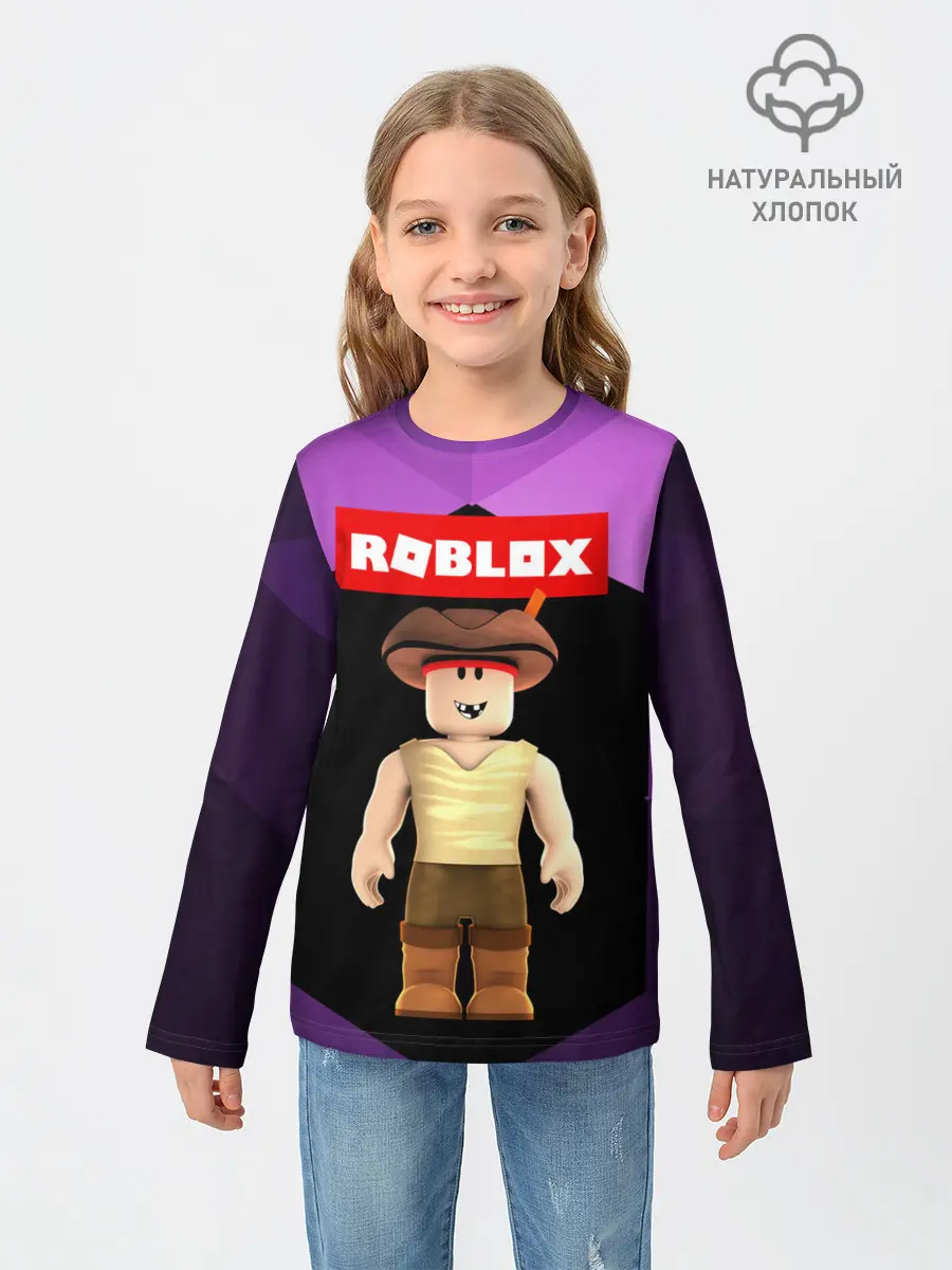 Детский лонгслив / ROBLOX | РОБЛОКС