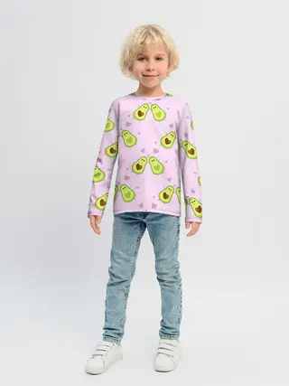 Детский лонгслив / Любовь | Авокадиков