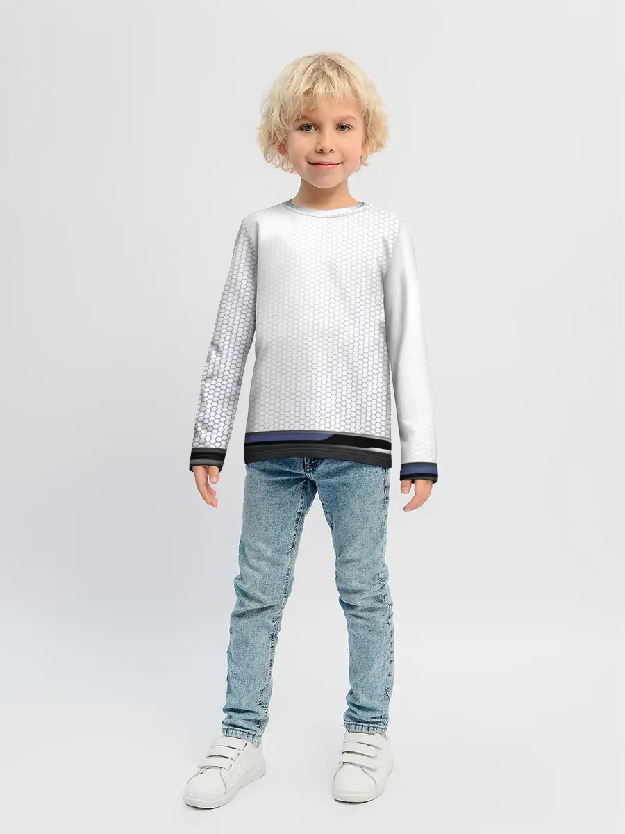 Детский лонгслив / Абстракт