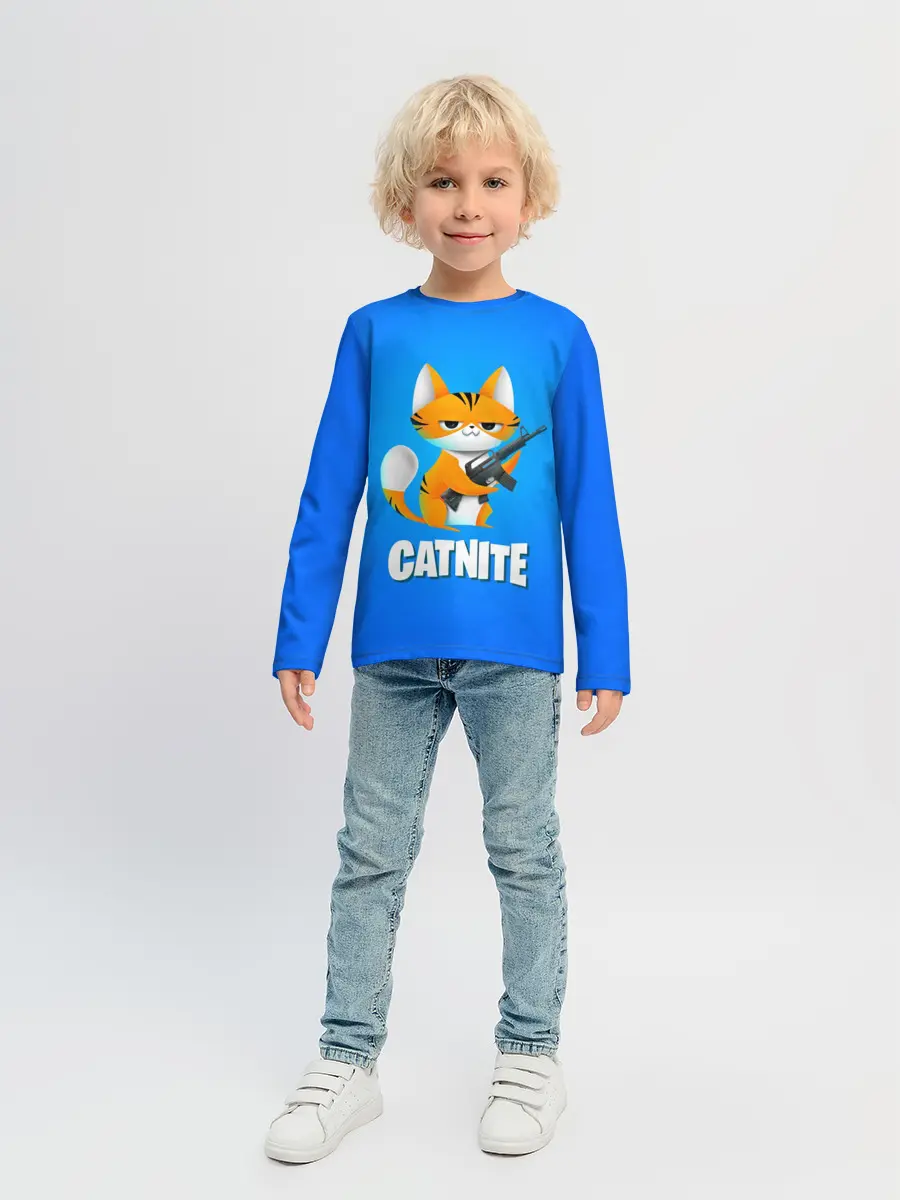 Детский лонгслив / Catnite