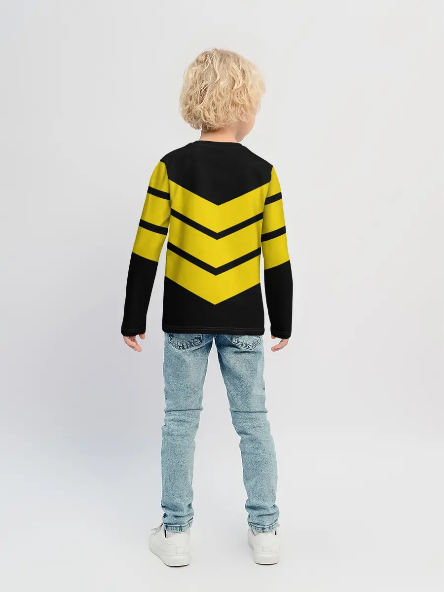 Детский лонгслив / Три полоски