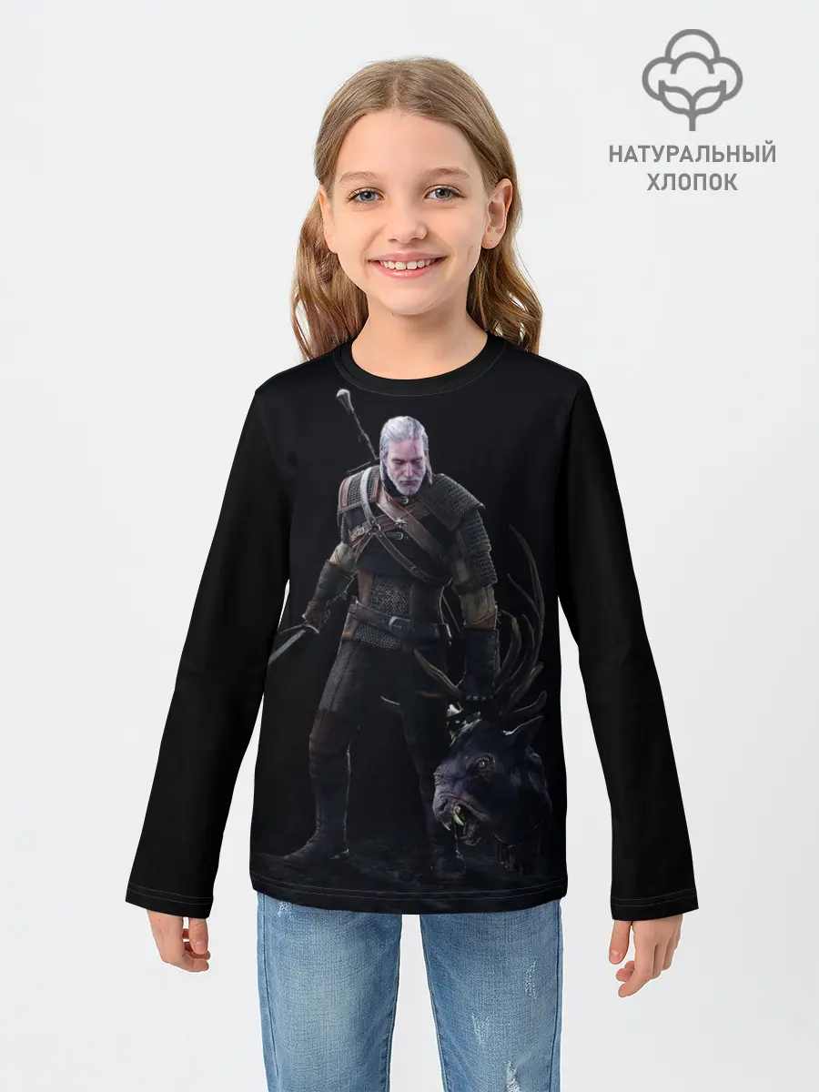 Детский лонгслив / The Witcher