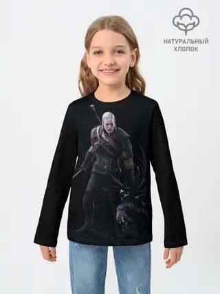 Детский лонгслив / The Witcher