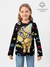 Детский лонгслив / Котик