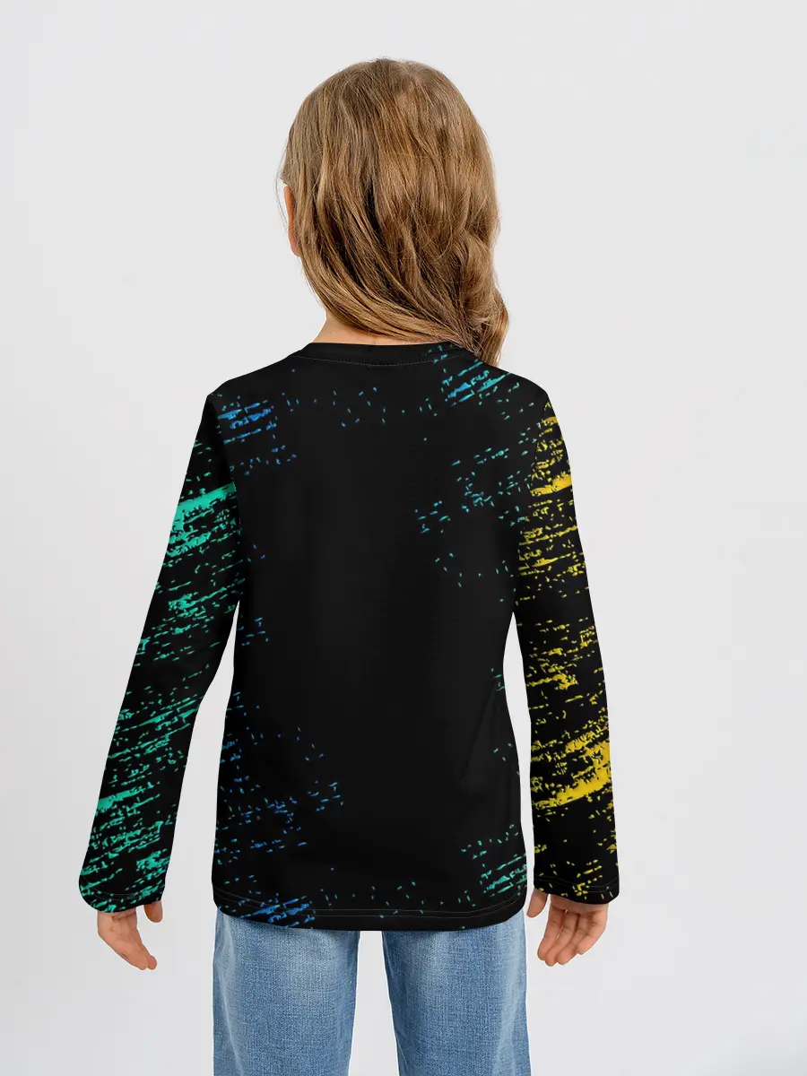 Детский лонгслив / POP IT DINOSAUR | ДИНОЗАВР