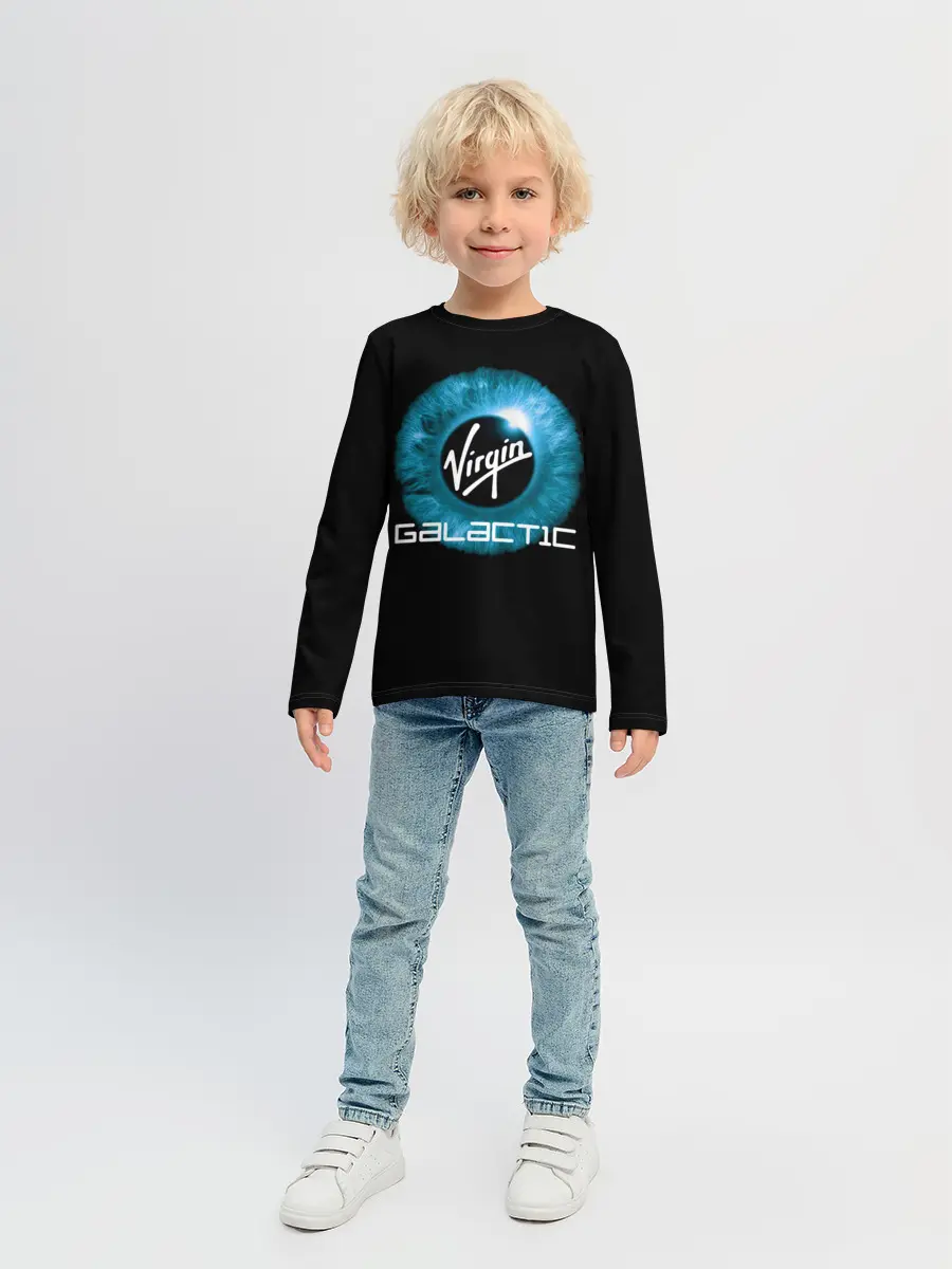 Детский лонгслив / Virgin Galactic / Вирджин Галактик