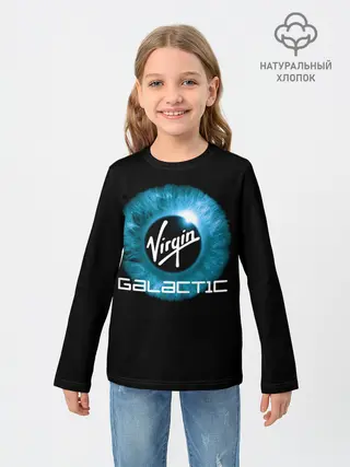 Детский лонгслив / Virgin Galactic / Вирджин Галактик