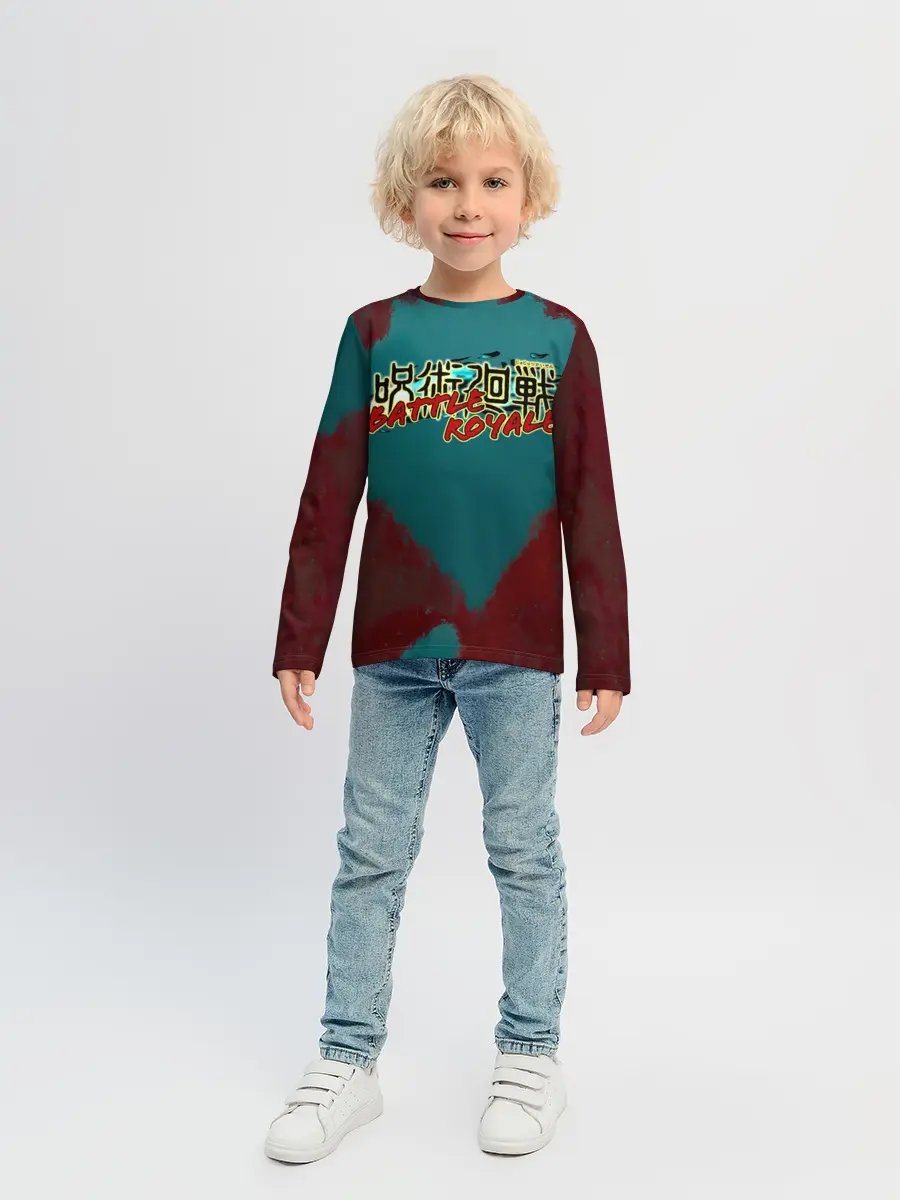 Детский лонгслив / Jujutsu Kaisen BATTLE ROYALE