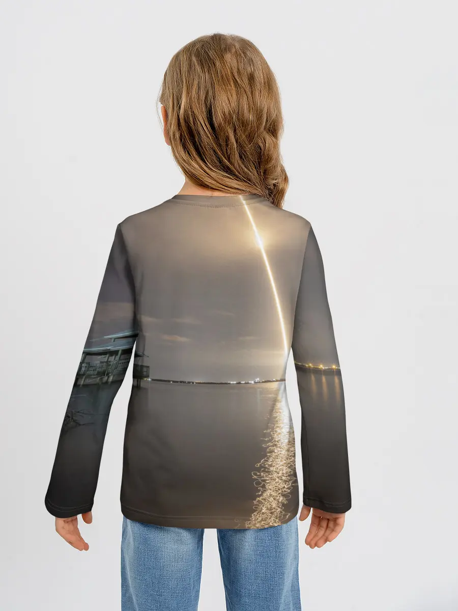 Детский лонгслив / SpaceX Dragon 2