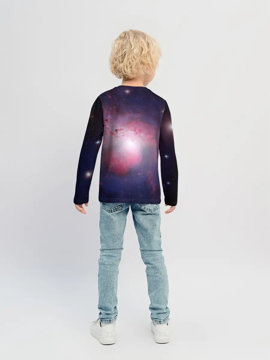 Детский лонгслив / Virgin Galactic космос