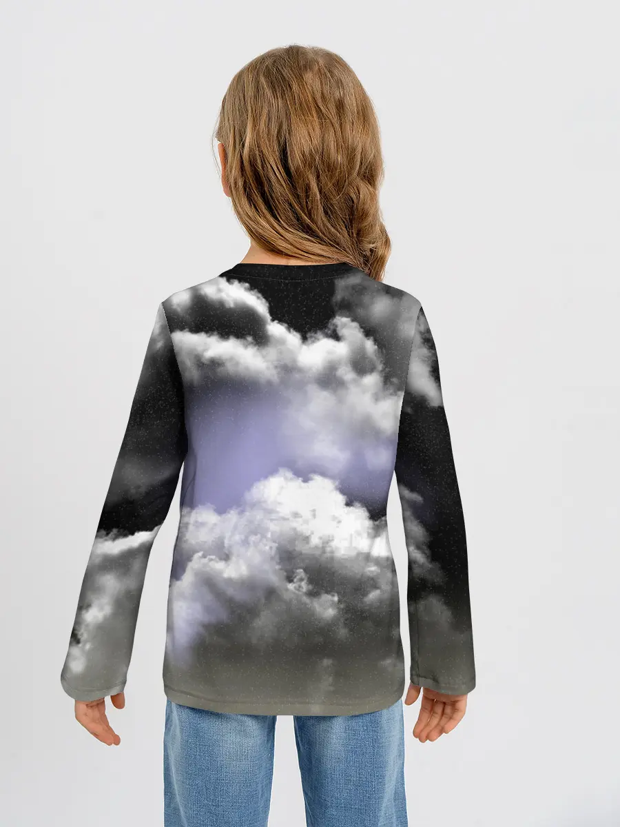 Детский лонгслив / Cloudy Night