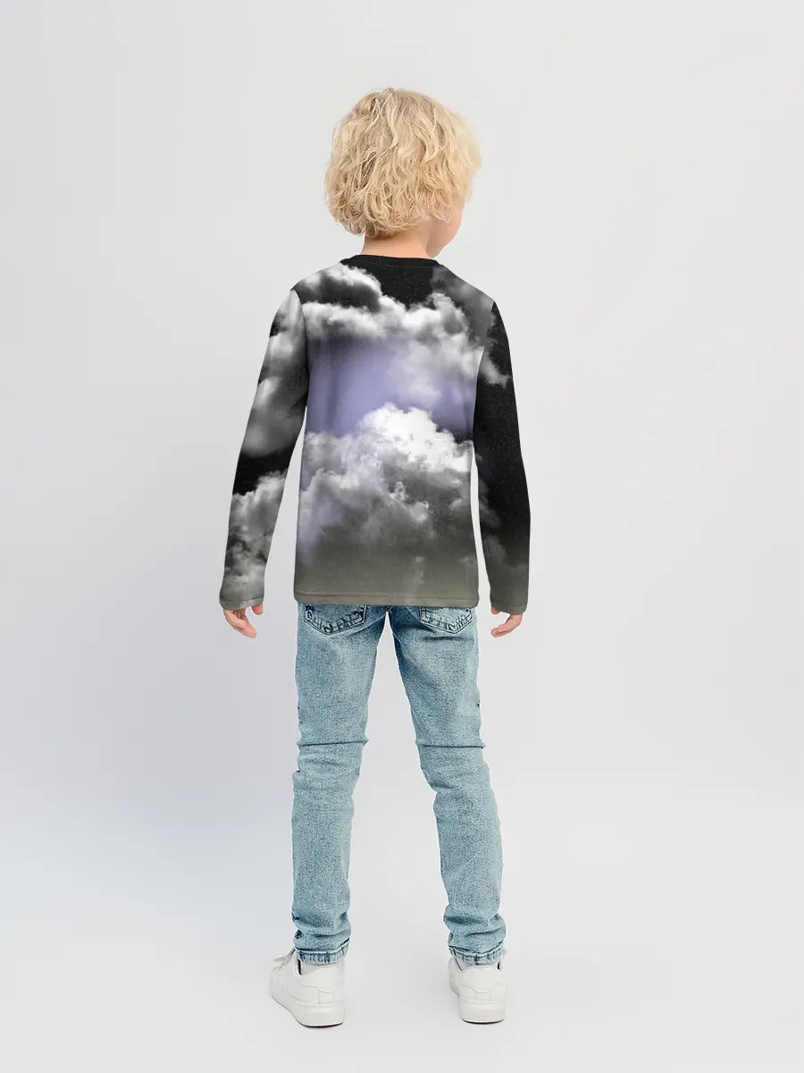 Детский лонгслив / Cloudy Night