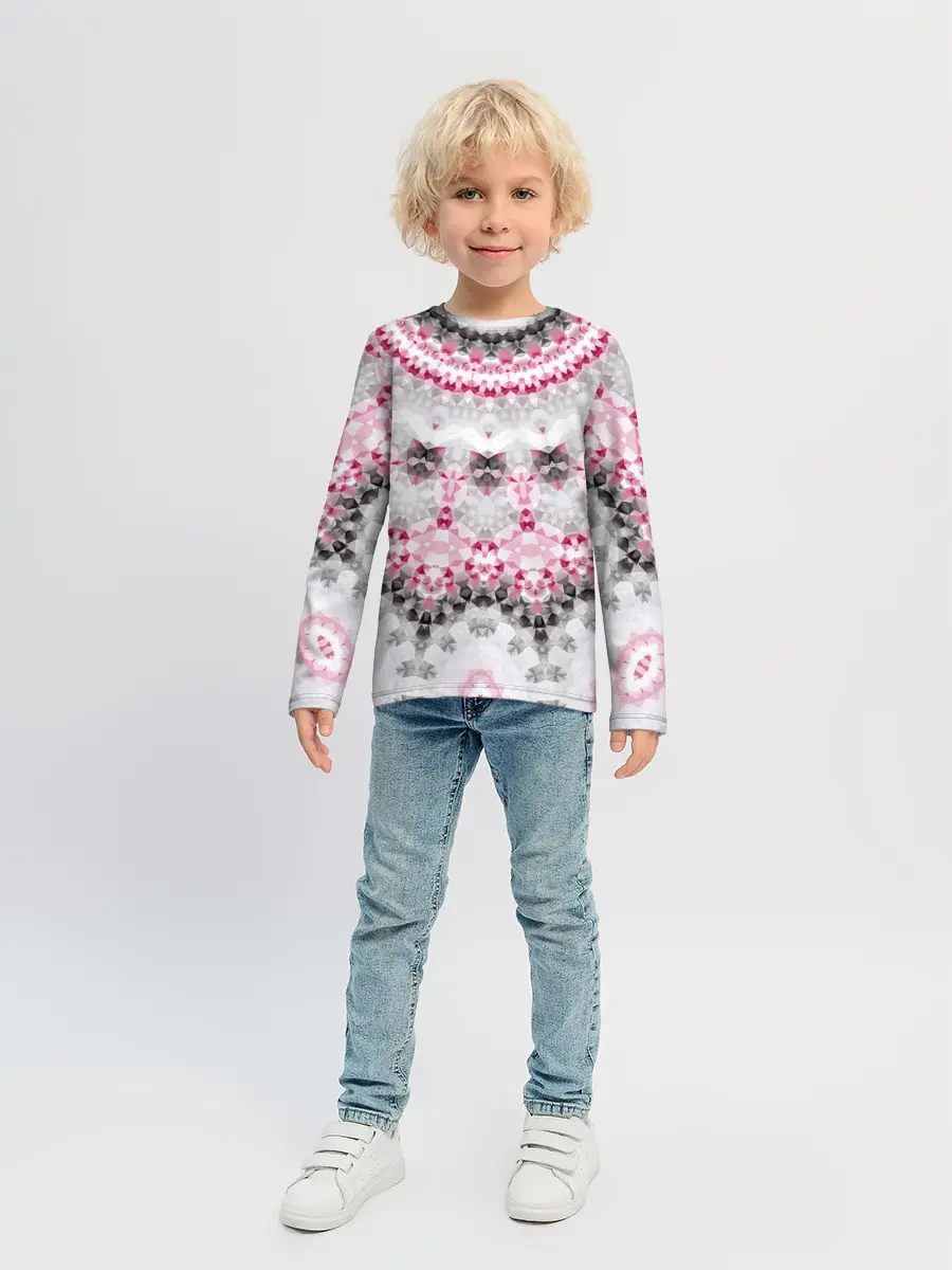 Детский лонгслив / Абстрактный современный фон