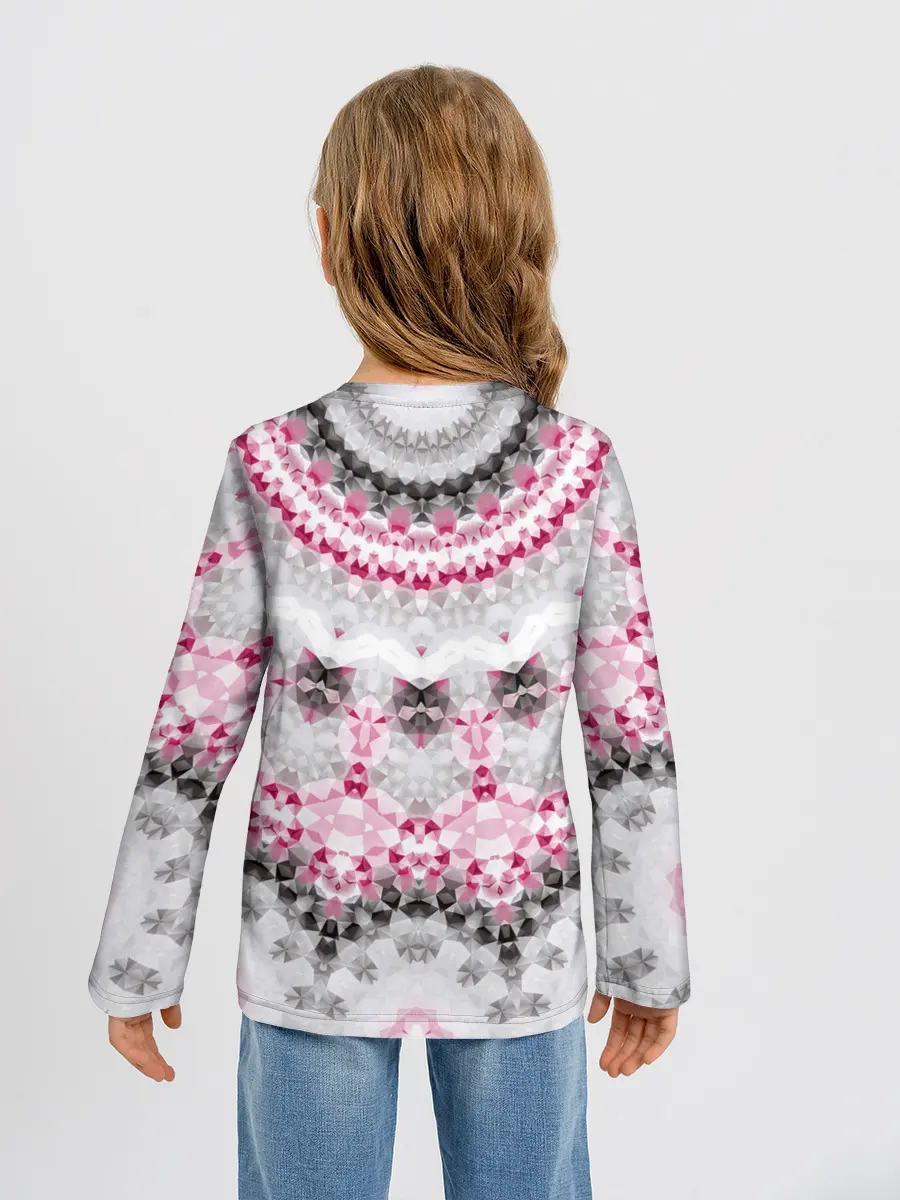 Детский лонгслив / Абстрактный современный фон