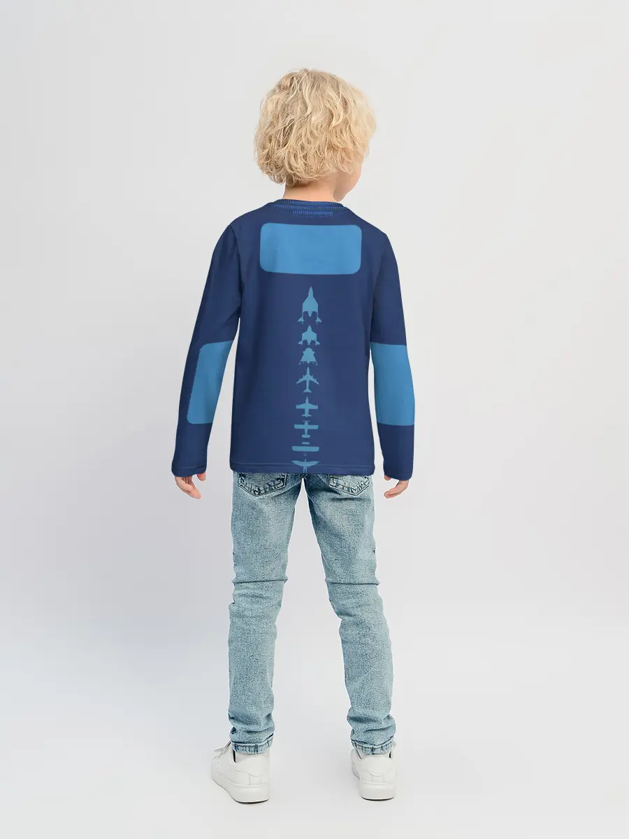 Детский лонгслив / Virgin Galactic. Форма