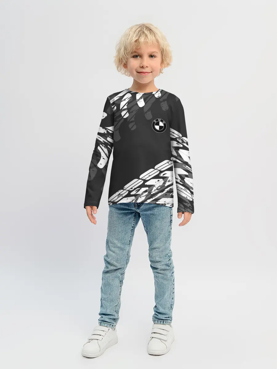 Детский лонгслив / БМВ | BMW TIRE TREAD