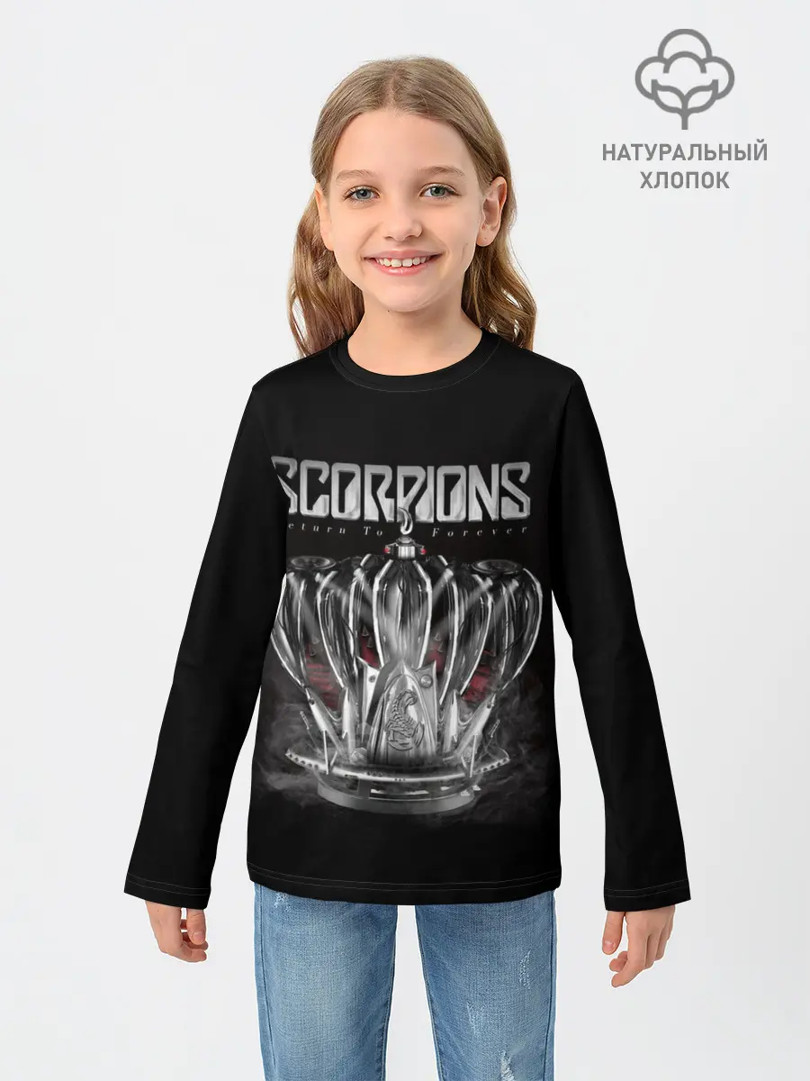 Детский лонгслив / SCORPIONS