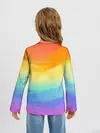 Детский лонгслив / РАДУЖНЫЕ ВОЛНЫ | RAINBOW WAVES