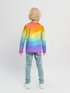 Детский лонгслив / РАДУЖНЫЕ ВОЛНЫ | RAINBOW WAVES
